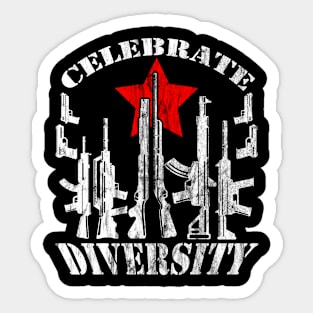 Celebrate Diversity Sticker